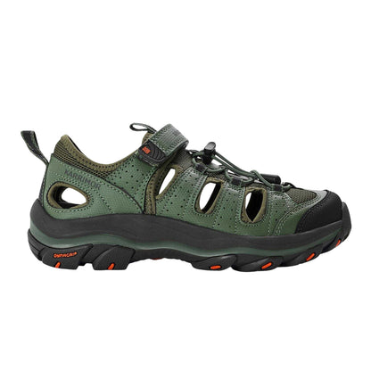 Khaki Green - Front - Karrimor Mens K2 Walking Sandals