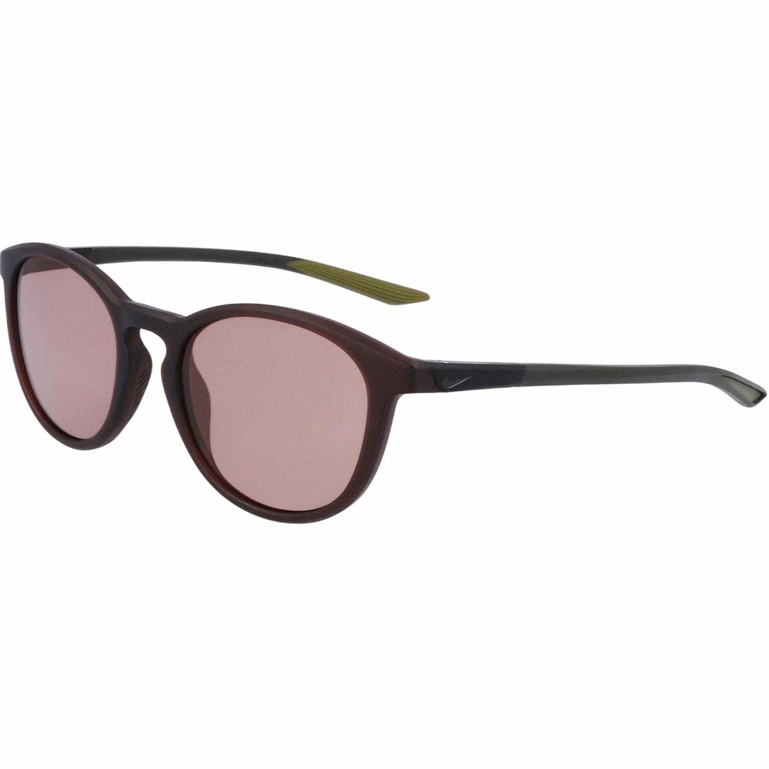 Light Brown - Side - Nike Unisex Adult Evolution Round Frame Sunglasses