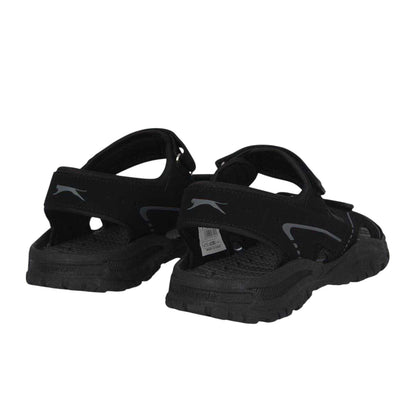 Black - Back - Slazenger Mens Wave Sandals