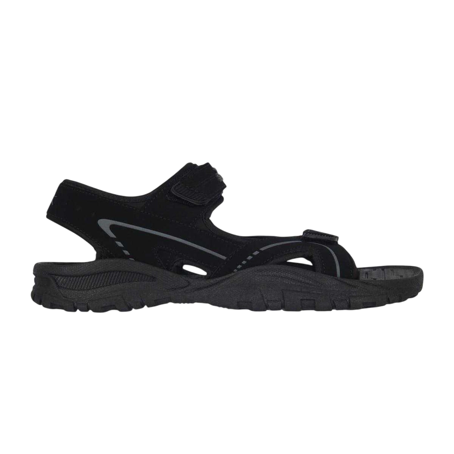 Black - Front - Slazenger Mens Wave Sandals