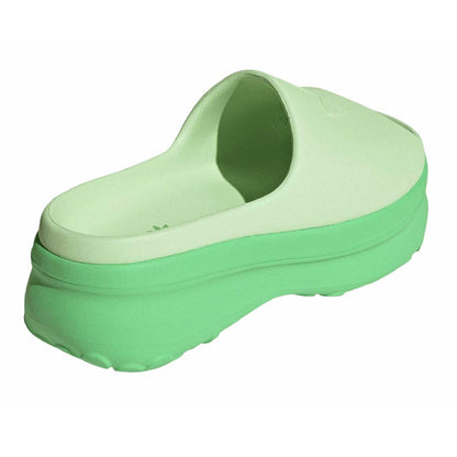 Green - Back - Adidas Unisex Adult Adifom Stan Casual Platform Slides