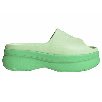 Green - Side - Adidas Unisex Adult Adifom Stan Casual Platform Slides