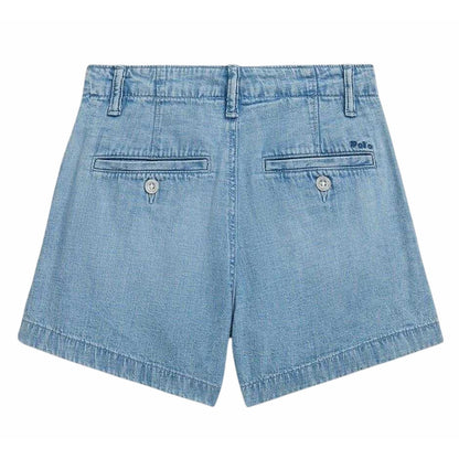 Blue Wash - Back - Ralph Lauren Childrens-Kids Polo Denim Shorts