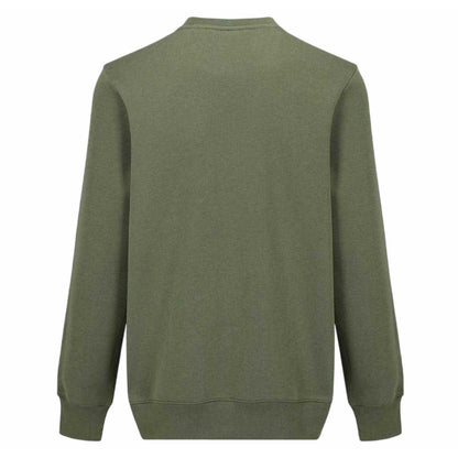 Charcoal Marl - Lifestyle - Slazenger Mens Fleece Crew Neck Sweatshirt