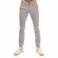 Grey - Front - Gant Mens Hallden Chinos