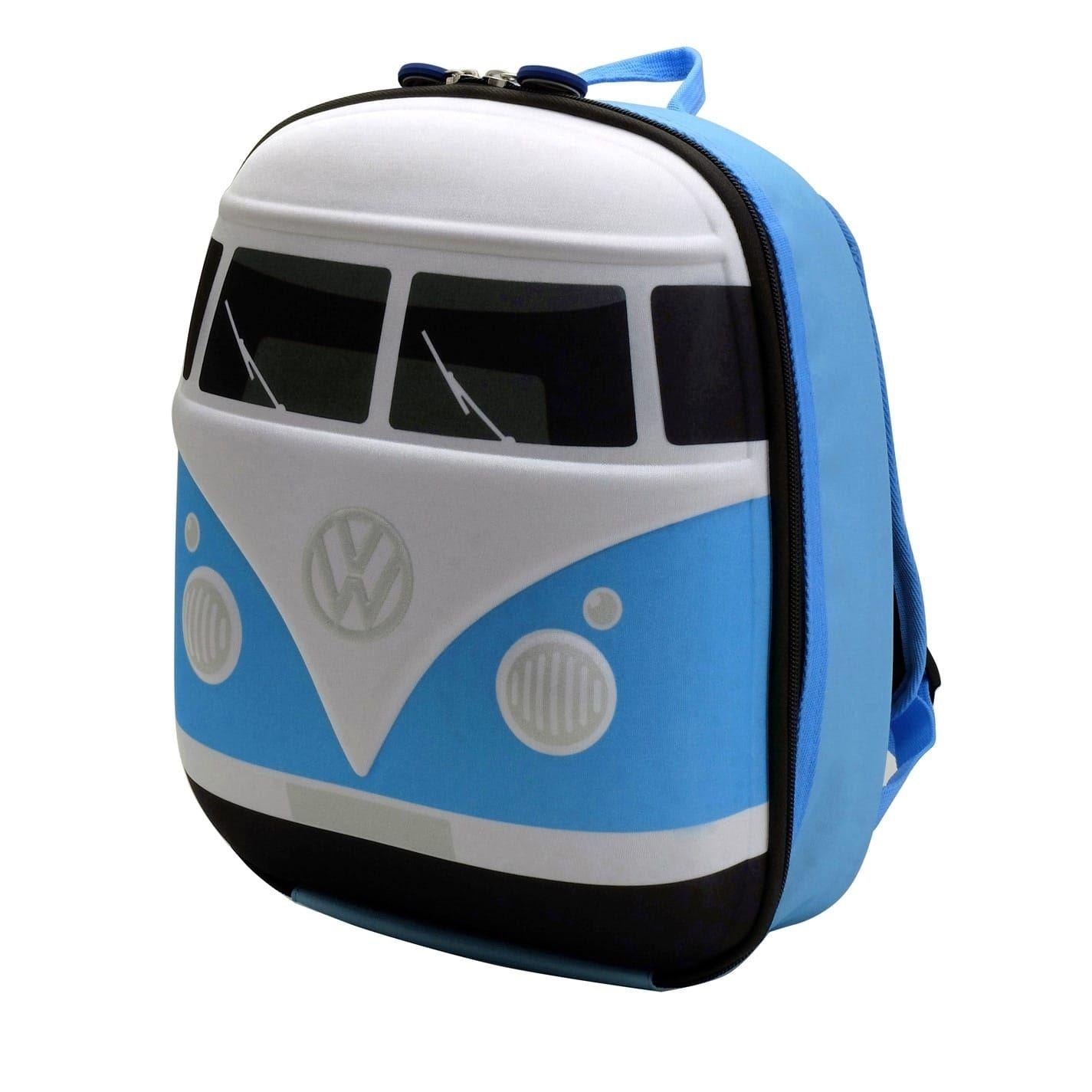 Blue - Side - Superman Childrens-Kids Superman Polyester Everyday Backpack