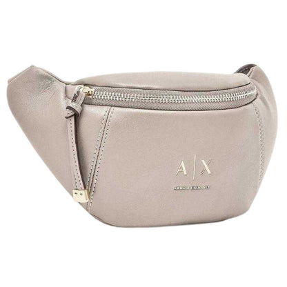 Sand - Front - Armani Exchange Womens-Ladies Crossbody Bag