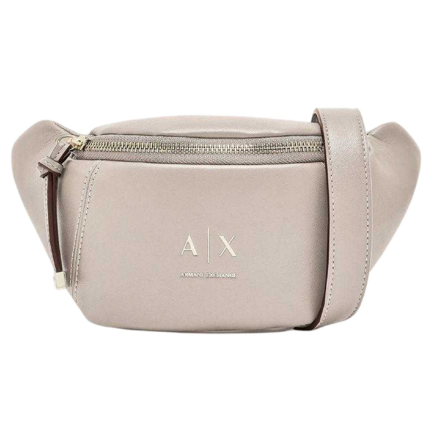 Sand - Side - Armani Exchange Womens-Ladies Crossbody Bag
