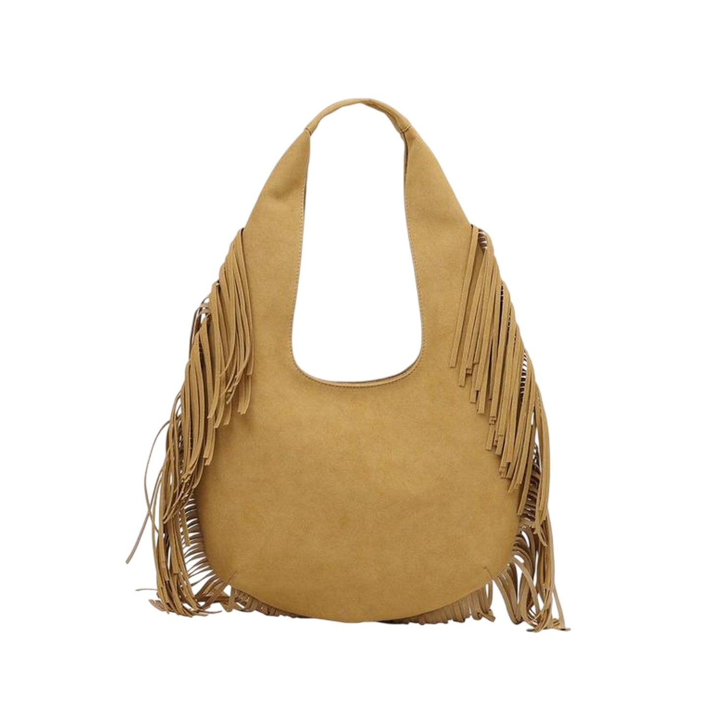 Camel - Back - Firetrap Studded Hobo Bag