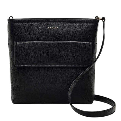 Blue - Front - Radley Eastney Leather Crossbody Bag