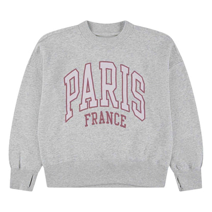 Light Grey - Front - Abercrombie & Fitch Childrens-Kids Paris Sweatshirt