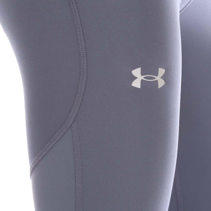 Grey - Side - Under Armour Womens-Ladies Fly Fast 2.0 HeatGear Leggings