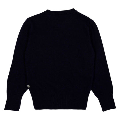Salute - Back - G-Star Boys Large Logo Knitted Jumper