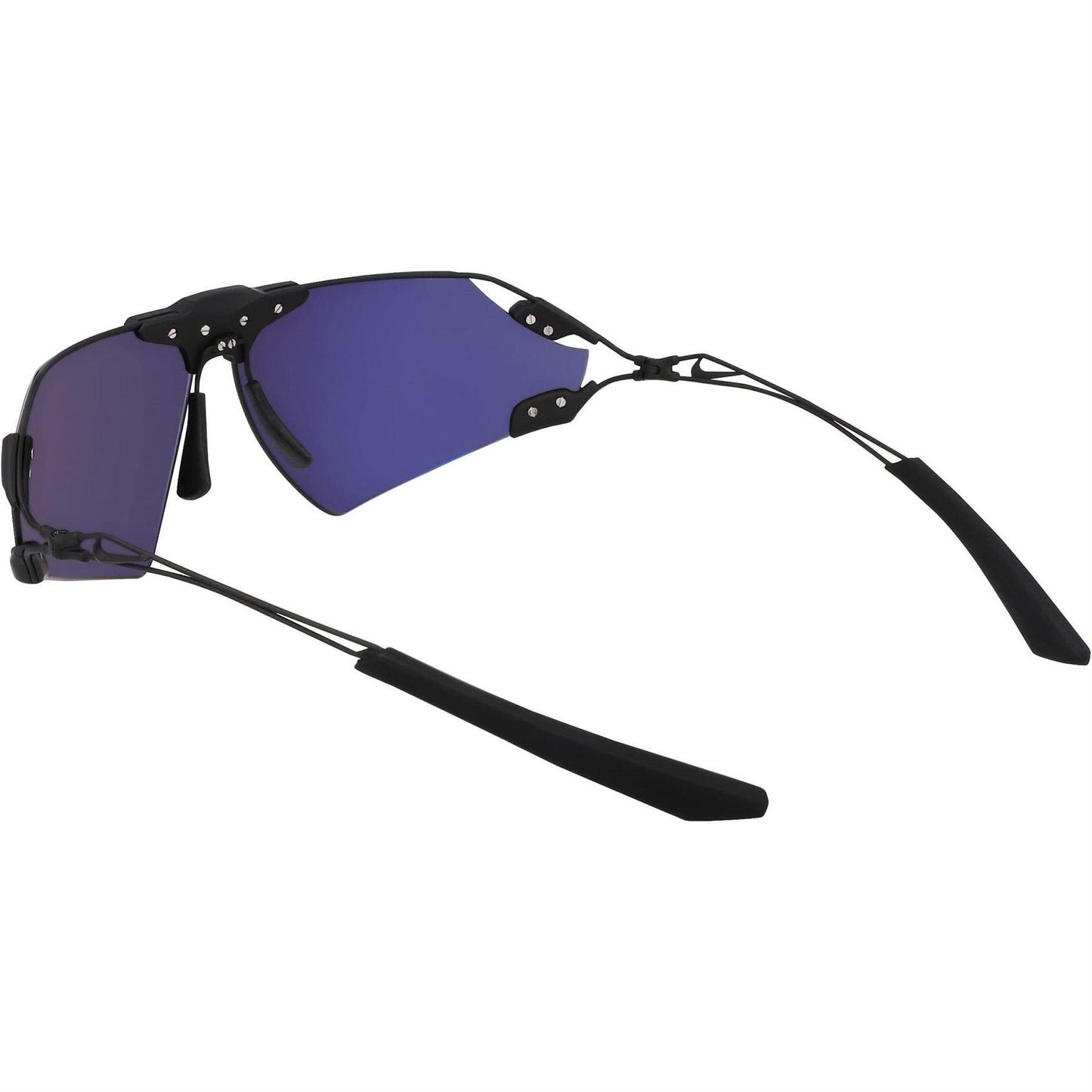 Black - Pack Shot - Nike Mens Zeus Edge Wrap Sunglasses