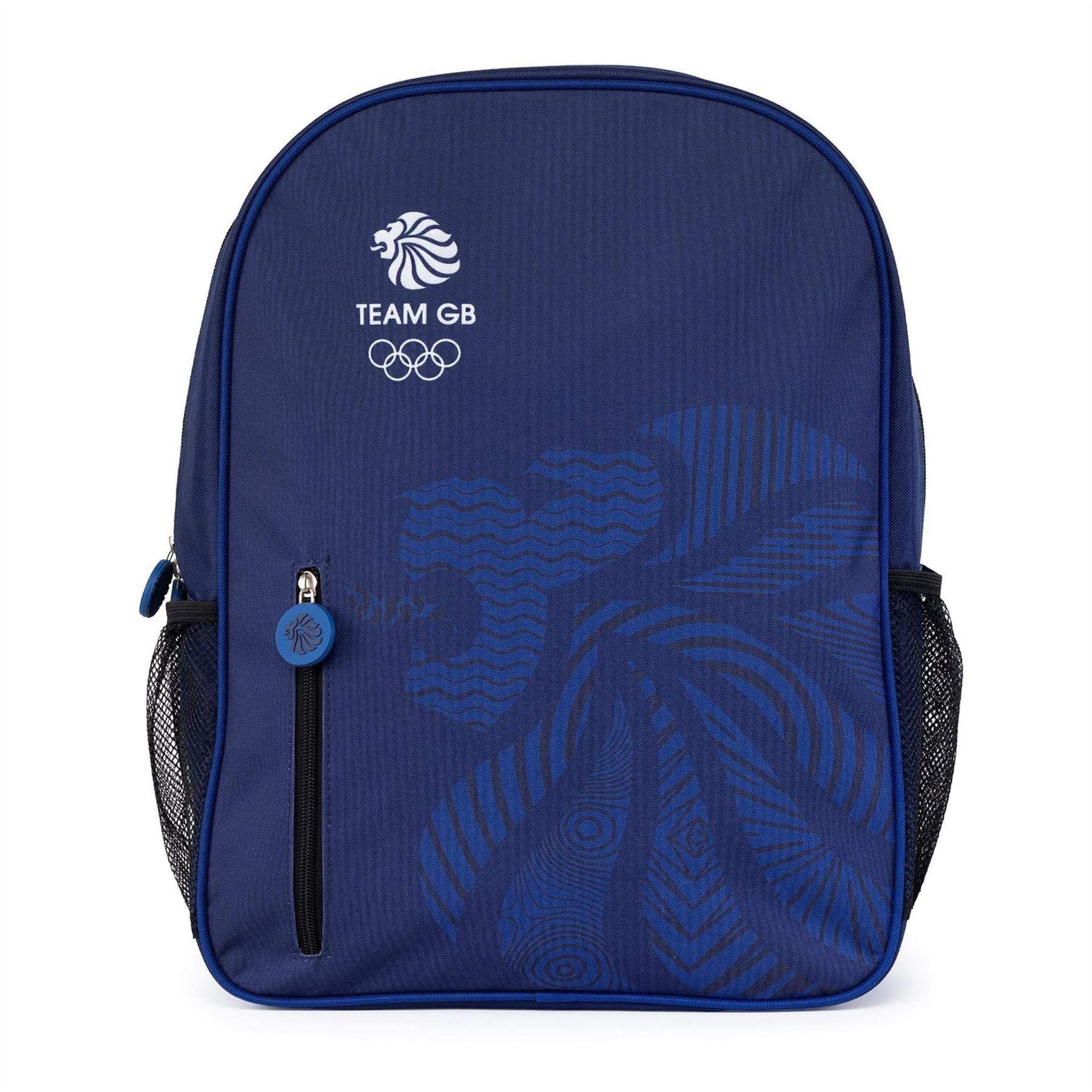 Blue - Back - Team GB Sport Backpack
