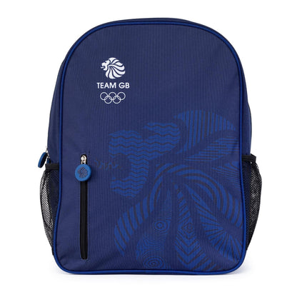Blue - Back - Team GB Sport Backpack