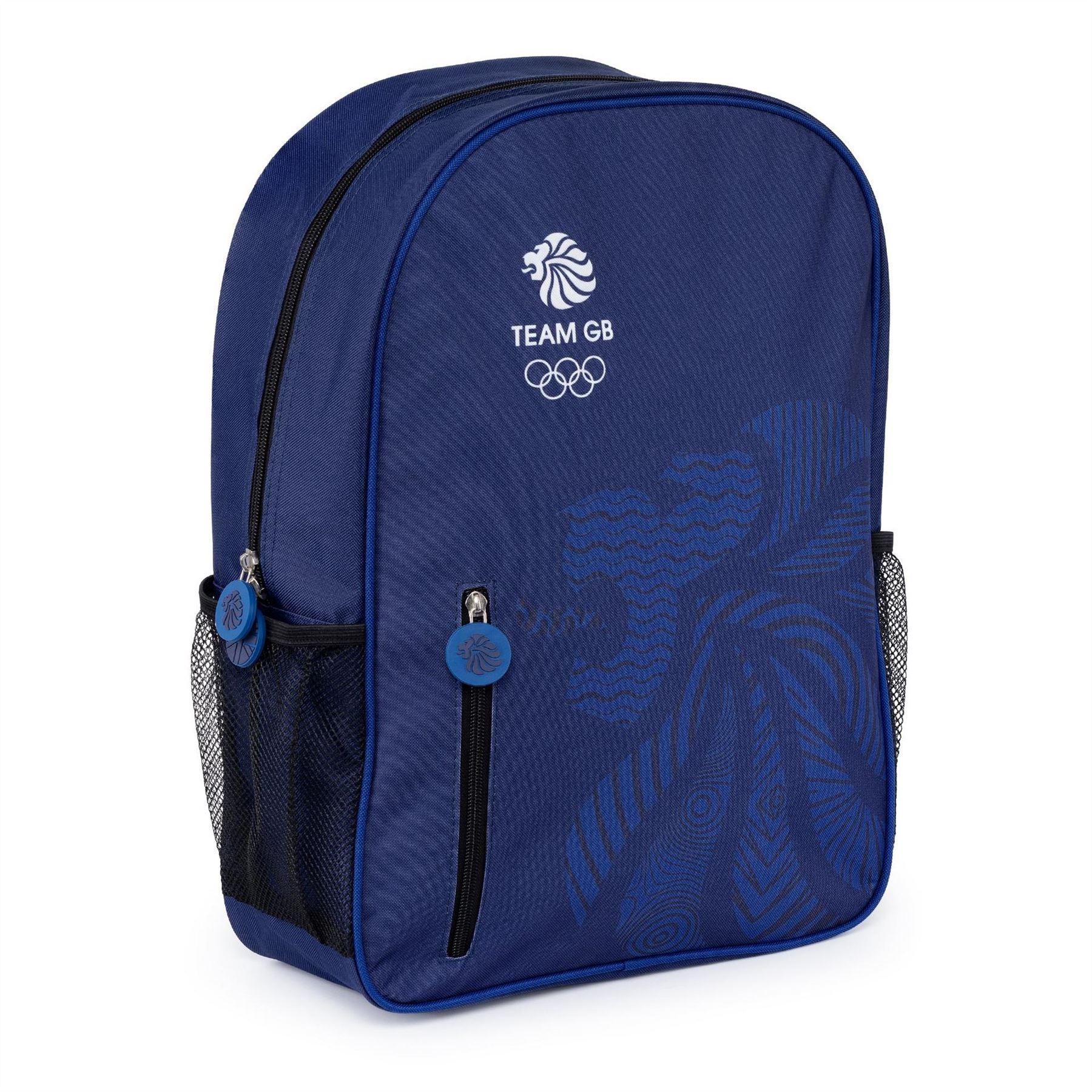 Blue - Front - Team GB Sport Backpack