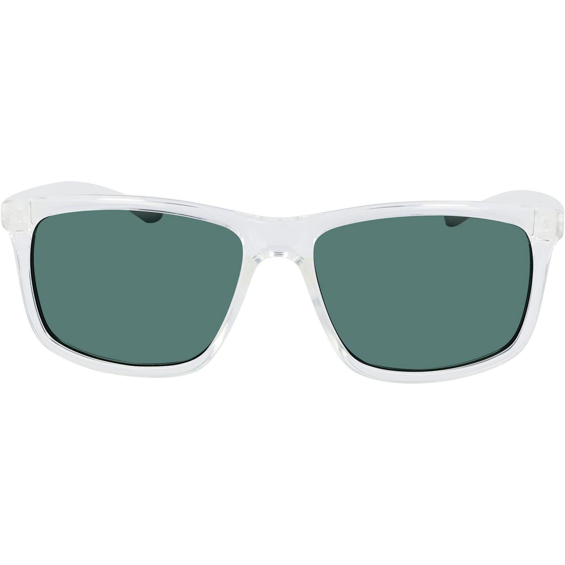 Clear-Green - Back - Nike Mens Chaser Ascent Square Frame Sunglasses
