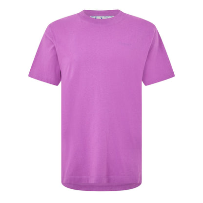 Orchid - Front - Off White Mens Graphic Print T-Shirt