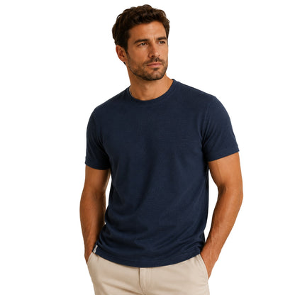 Navy - Back - Threadbare Unisex Adult Gosford Regular T-Shirt