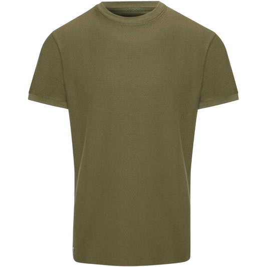 Khaki Green - Front - Threadbare Unisex Adult Gosford Regular T-Shirt