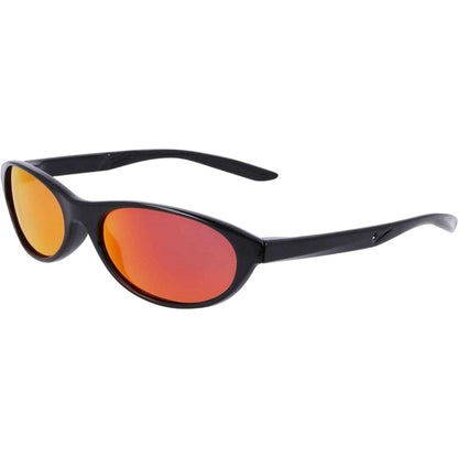 Black-Red - Side - Nike Unisex Adult Oval Sunglasses
