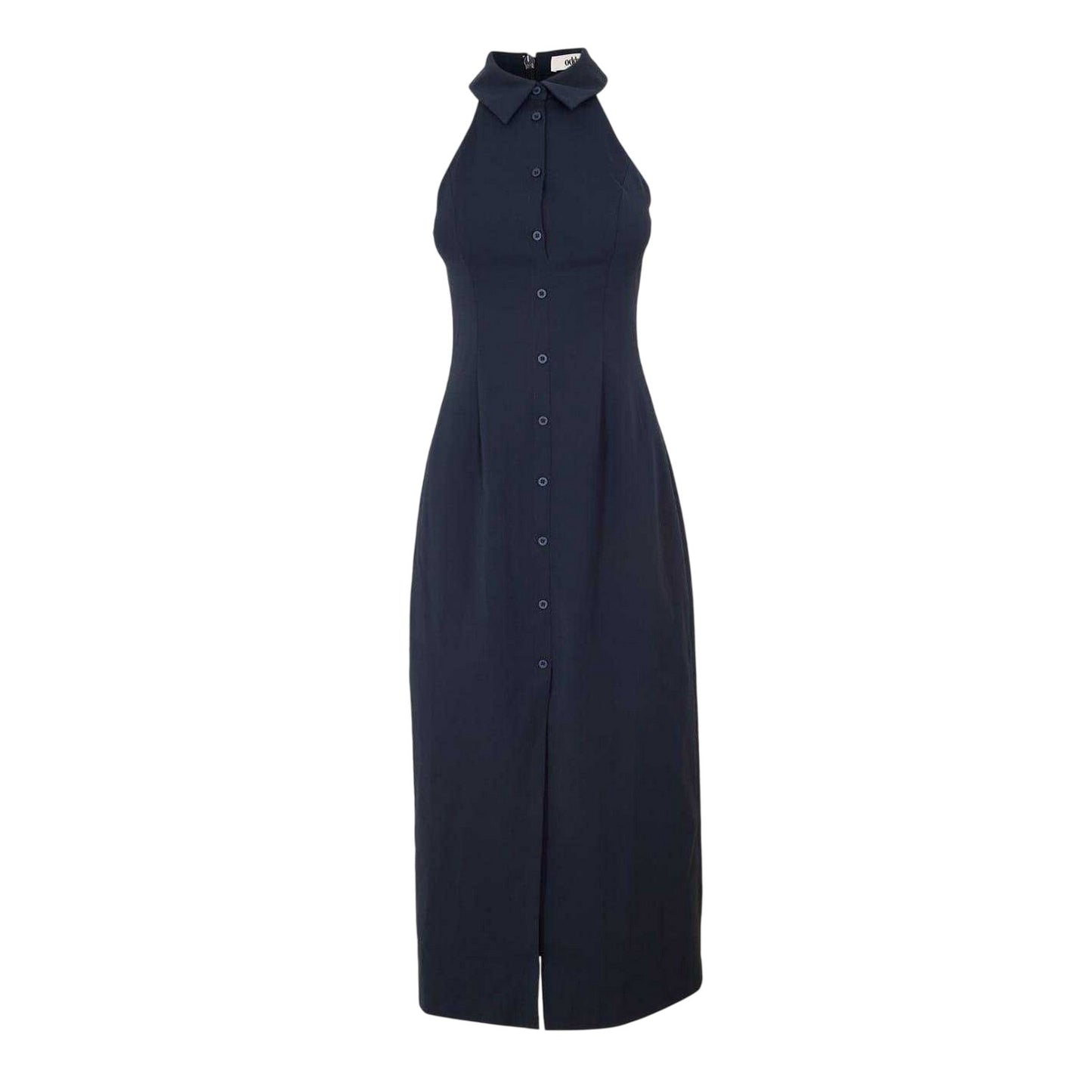 Navy - Front - Odd Muse Womens-Ladies The Ultimate Maxi Dress
