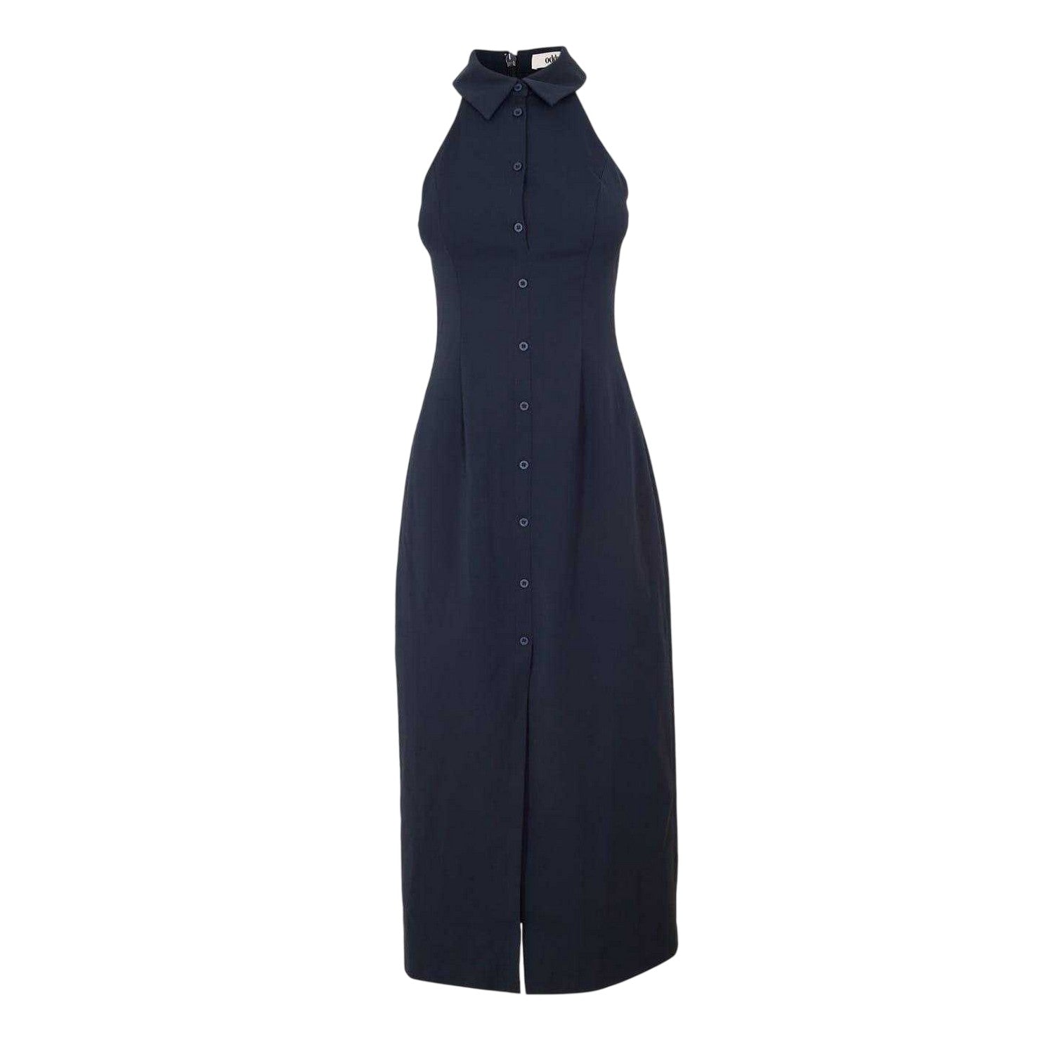 Navy - Front - Odd Muse Womens-Ladies The Ultimate Maxi Dress