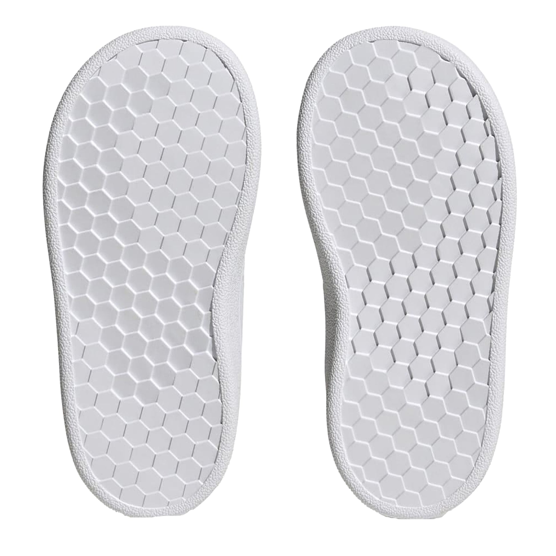 White-Grey - Lifestyle - Adidas Childrens-Kids Advantage Court Lifestyle Trainers