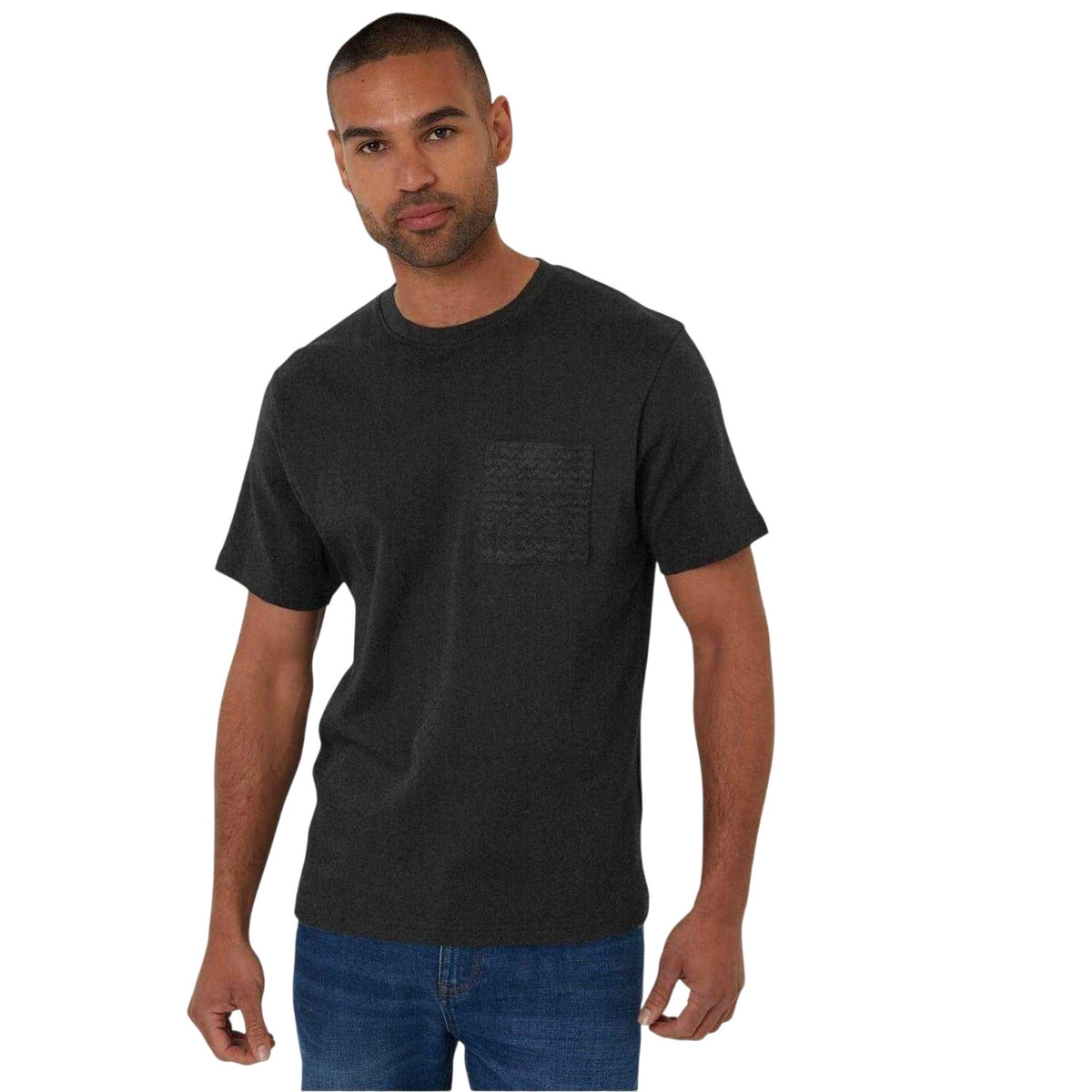 Slate - Front - Threadbare Mens Havana T-Shirt