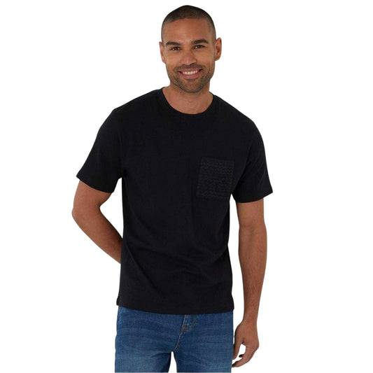Black - Front - Threadbare Mens Havana T-Shirt