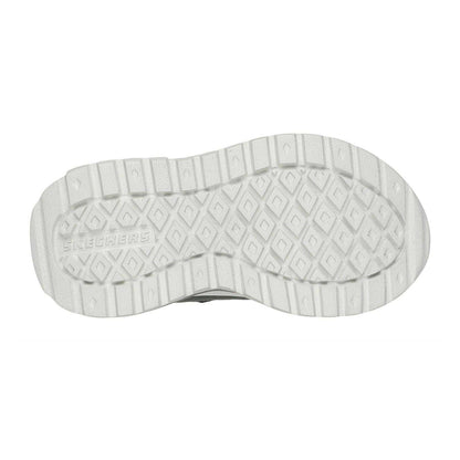 Olive - Pack Shot - Skechers Childrens-Kids SKX 225 Leather Trainers