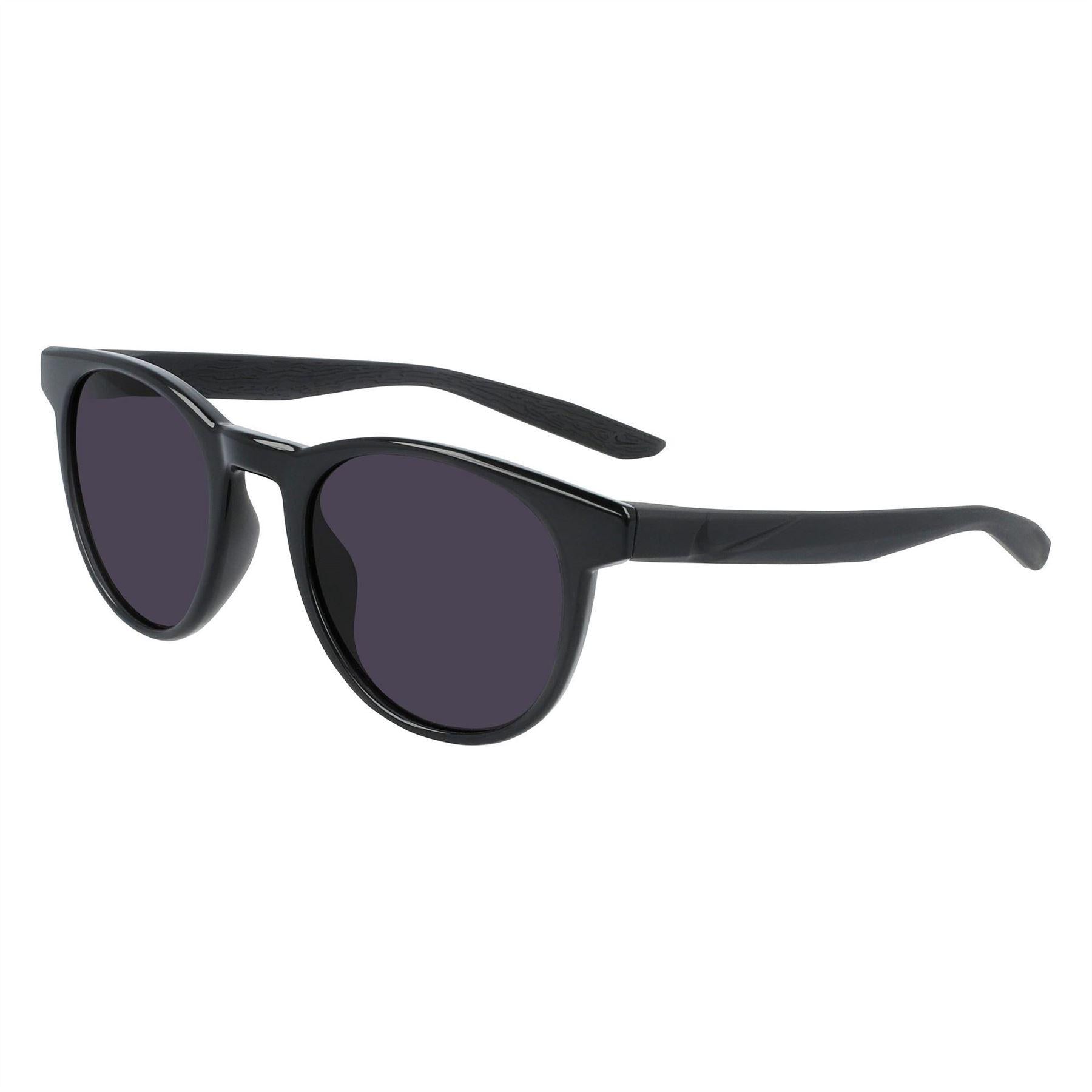 Black-Dark Grey - Side - Nike Unisex Adult Horizon Ascent S Wayfarer Sunglasses