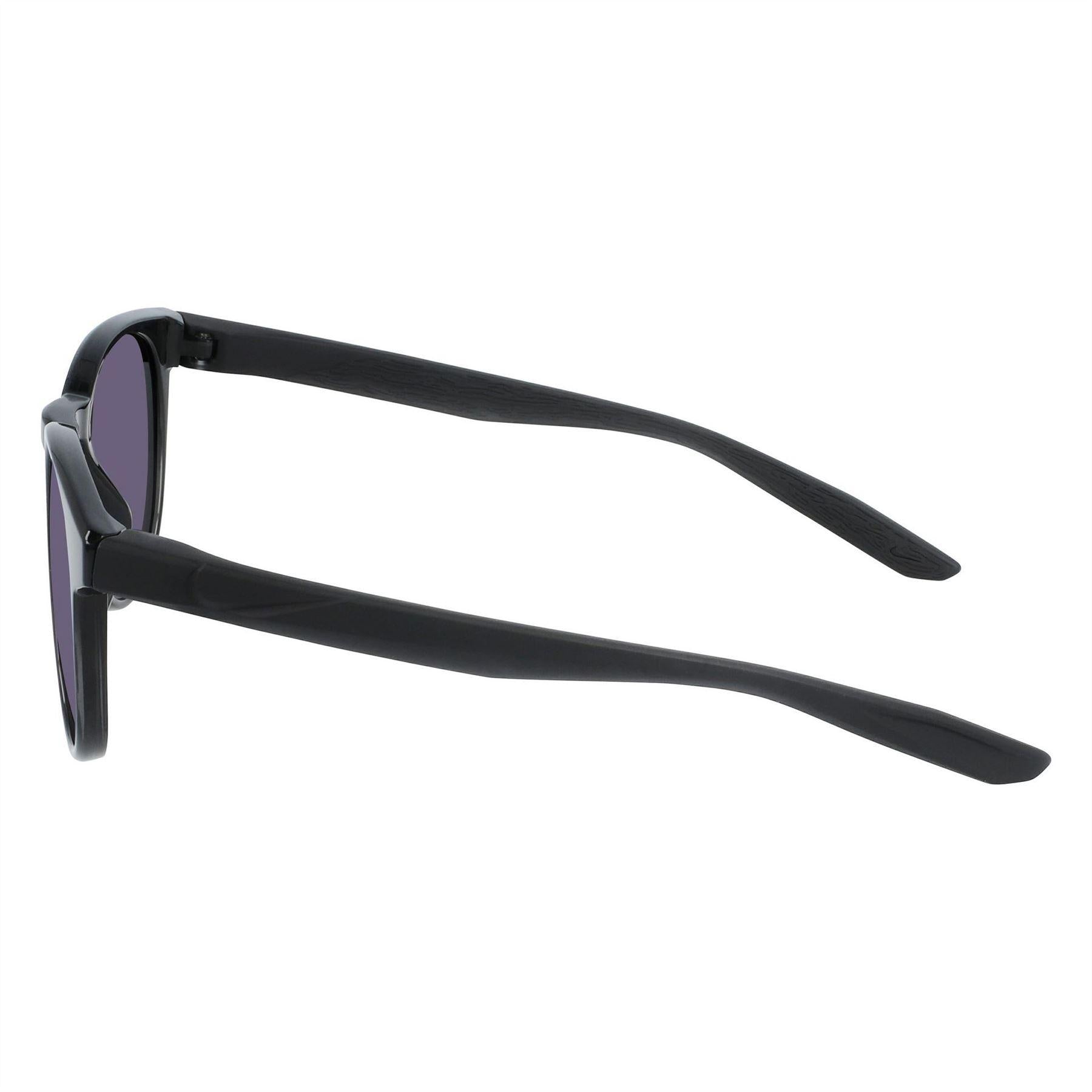 Black-Dark Grey - Lifestyle - Nike Unisex Adult Horizon Ascent S Wayfarer Sunglasses