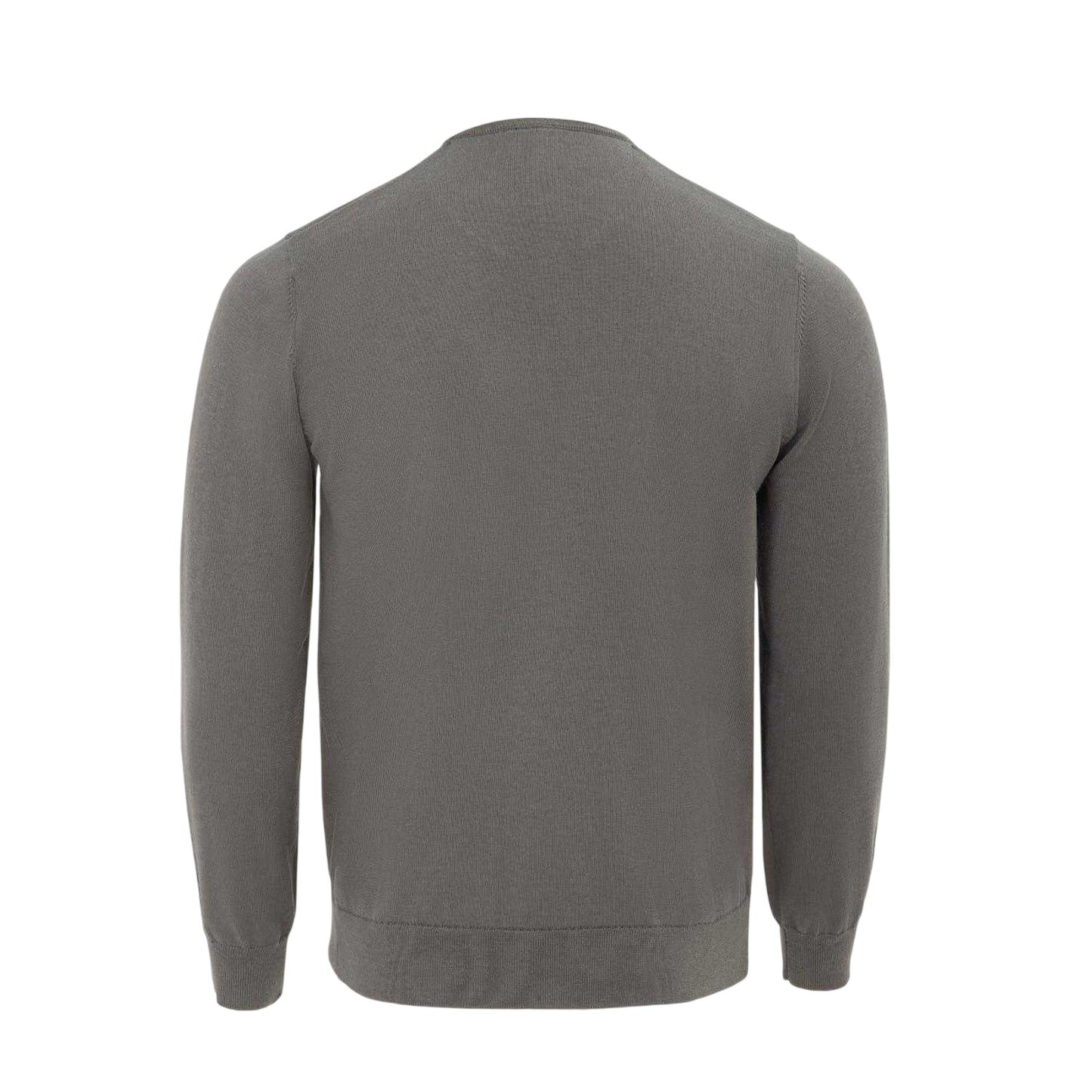 Slate - Back - Giorgio Mens Knitted V Neck Jumper