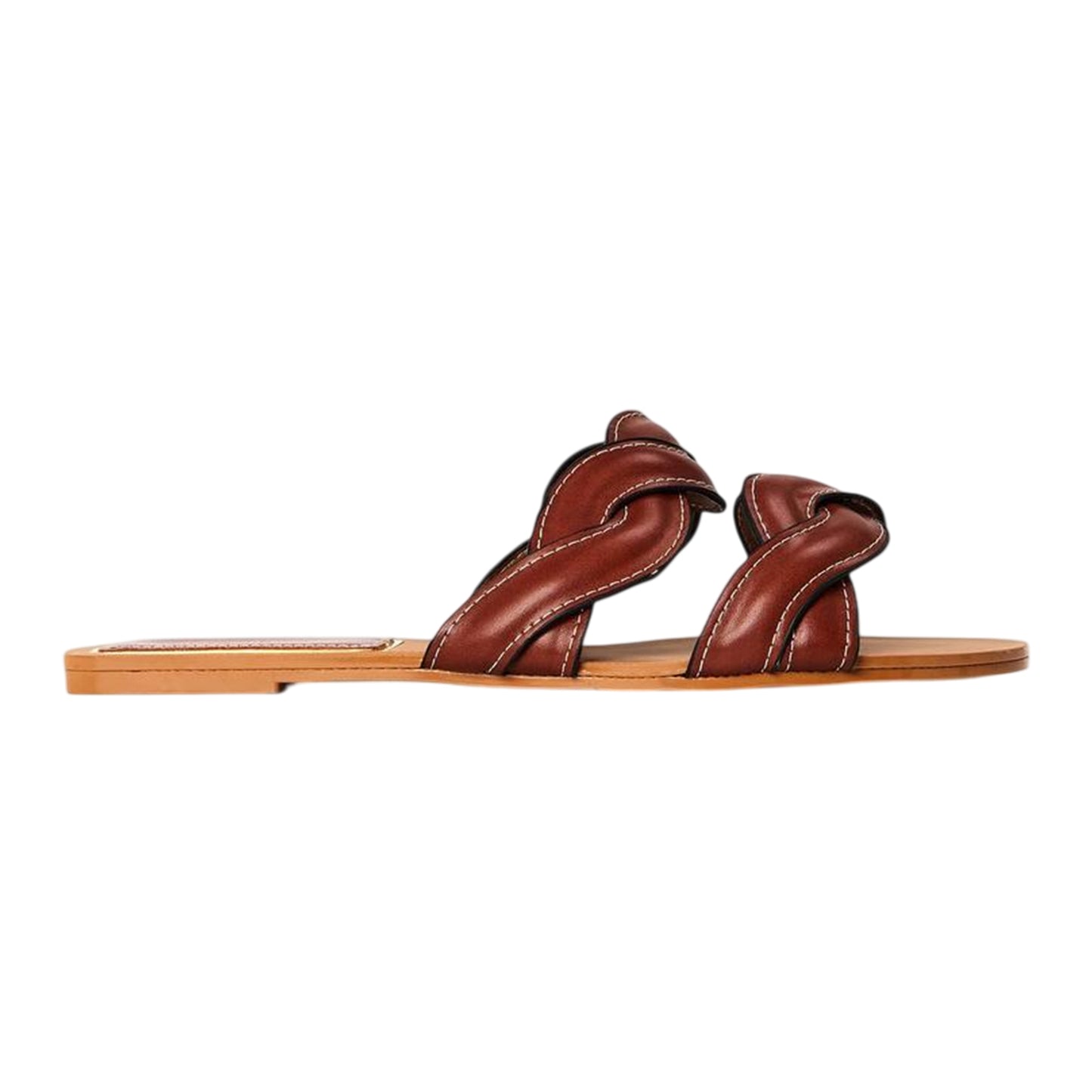 Tan - Front - Where´s That From Womens-Ladies Braided Casual Flat Sandals