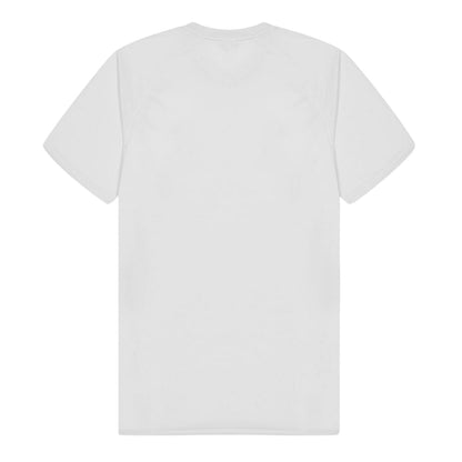 White - Back - Fulham FC Childrens-Kids Crest Polyester T-Shirt