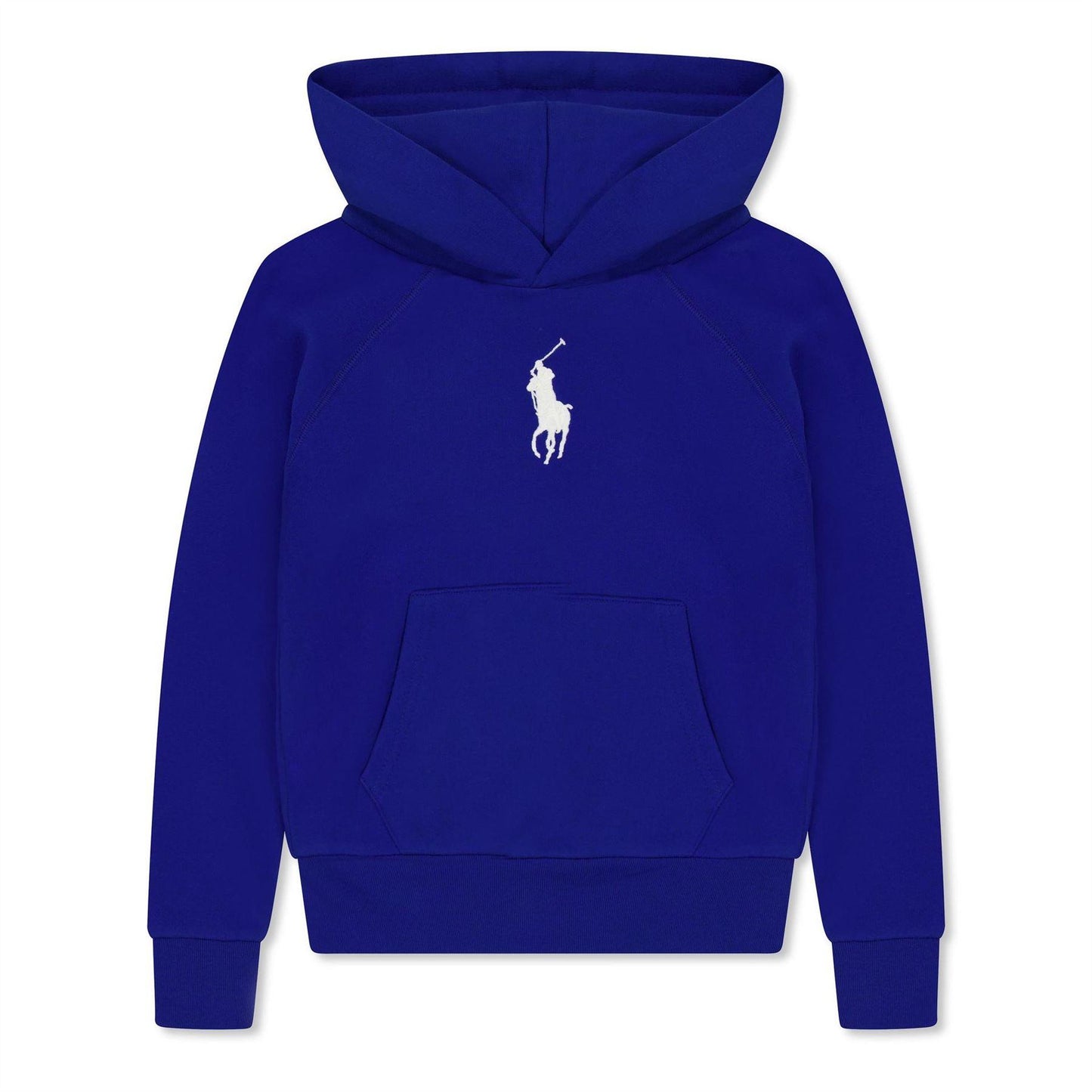 Blue Sapphire - Front - Ralph Lauren Childrens-Kids Polo Hoodie