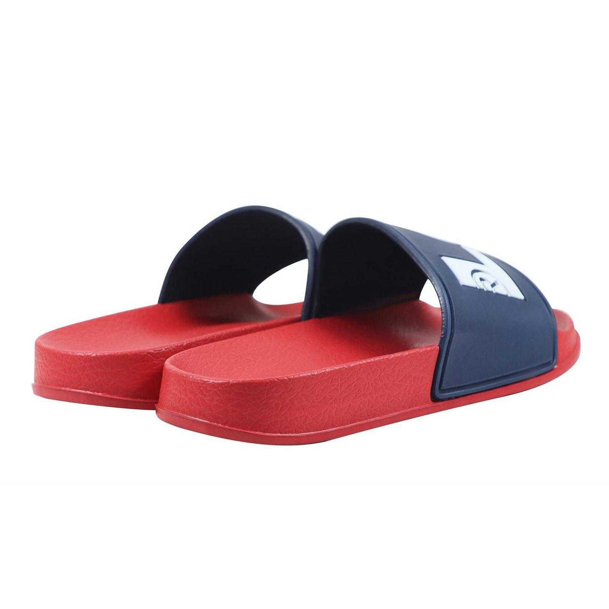 Navy-Red - Back - Levis Unisex Adult Relaxed Fit Flat Sliders