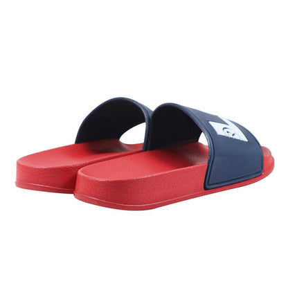 Navy-Red - Back - Levis Unisex Adult Relaxed Fit Flat Sliders