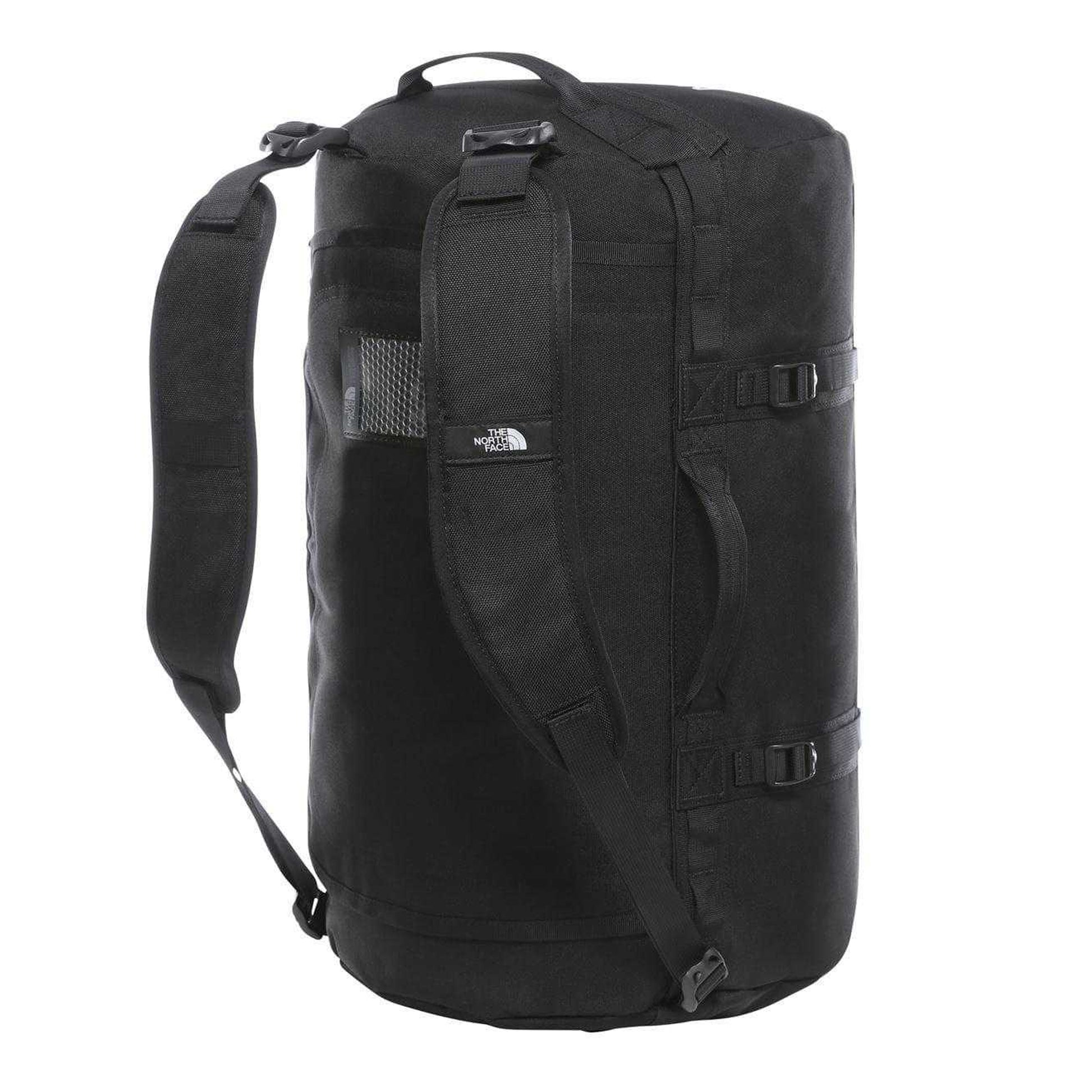 Black - Back - The North Face Base Camp Travel 50L Duffle Bag