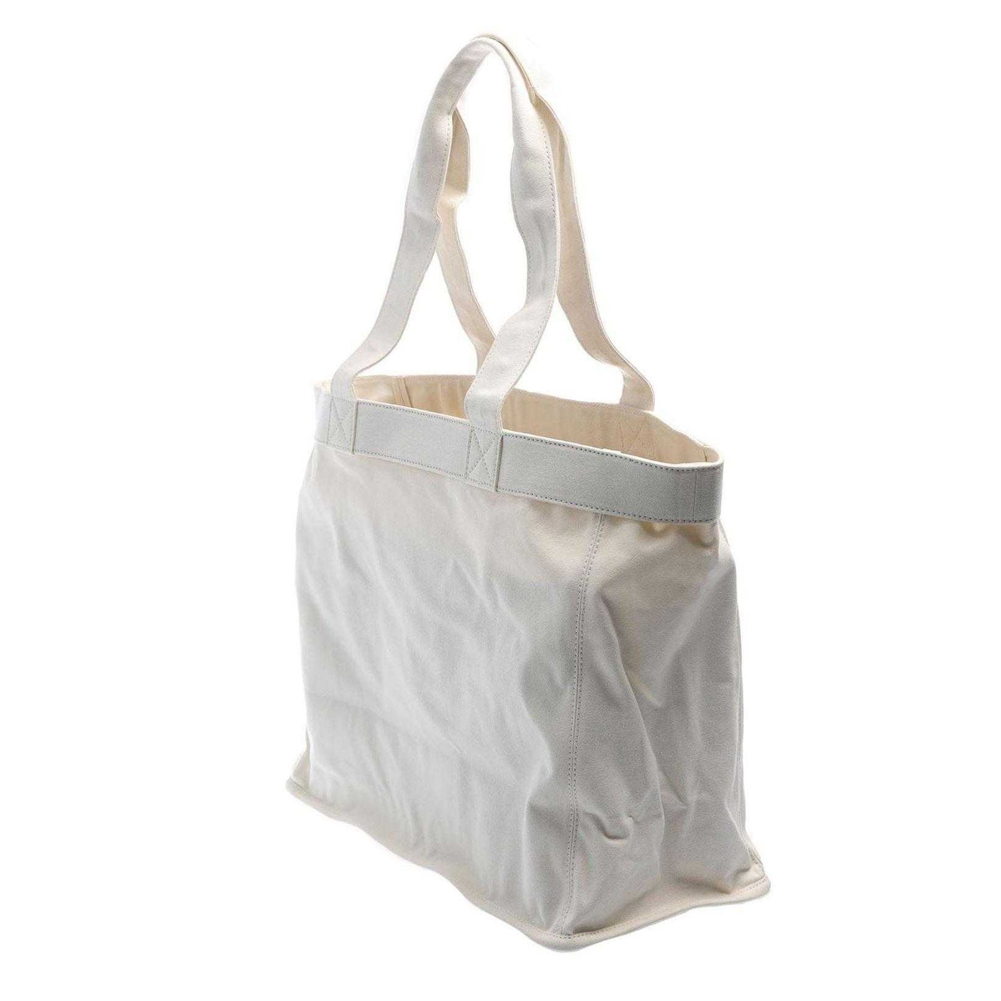 White Faded White - Lifestyle - Hugo Womens-Ladies Becky Canvas Tote Bag