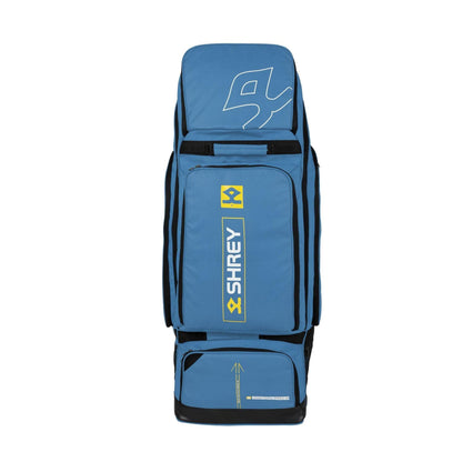Brittany Blue - Front - Shrey Cricket Wheelie Duffle Bag