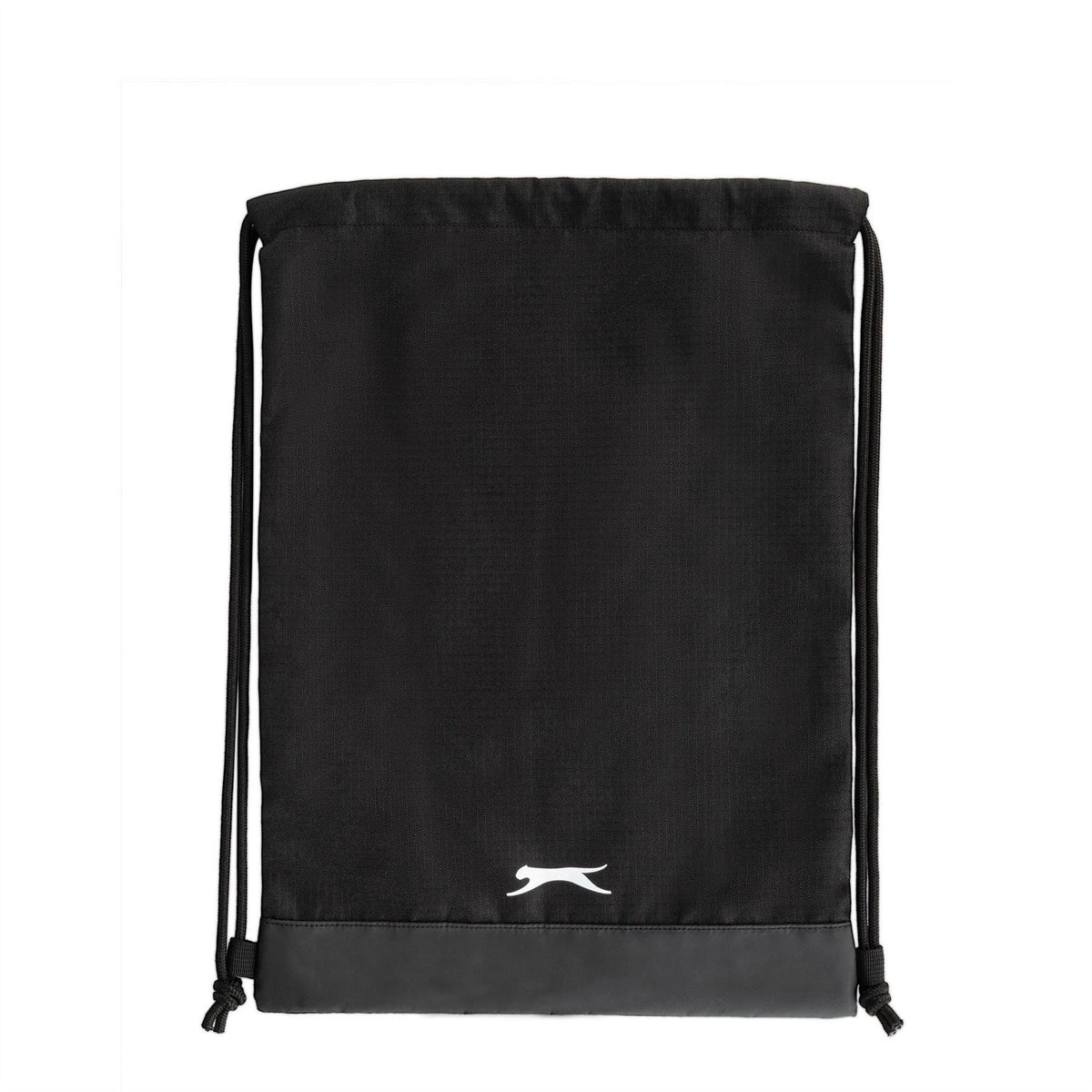 Black - Side - Slazenger Drawstring Bag