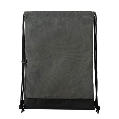 Grey - Back - Slazenger Drawstring Bag