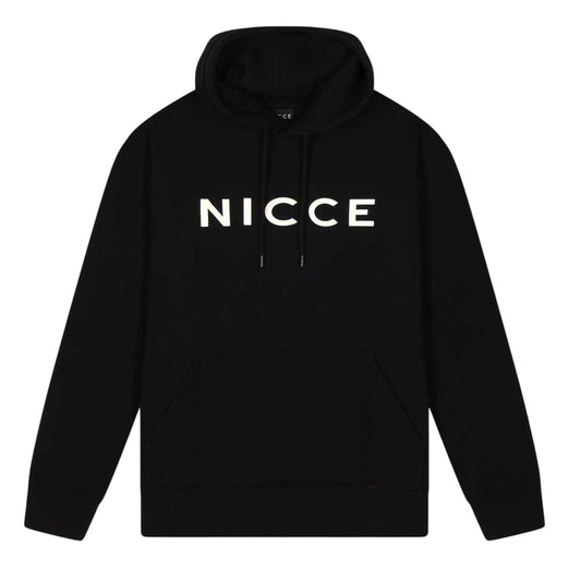 Black - Front - Nicce Mens Tilsley Hoodie