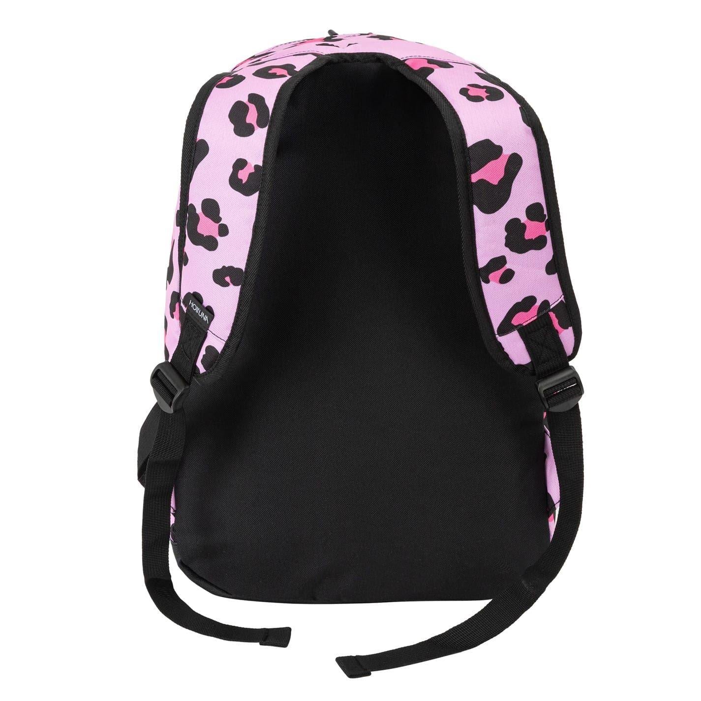 Pink - Back - Hot Tuna Leopard Print Backpack