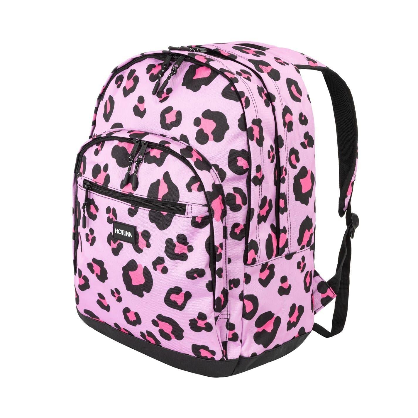 Pink - Lifestyle - Hot Tuna Leopard Print Backpack