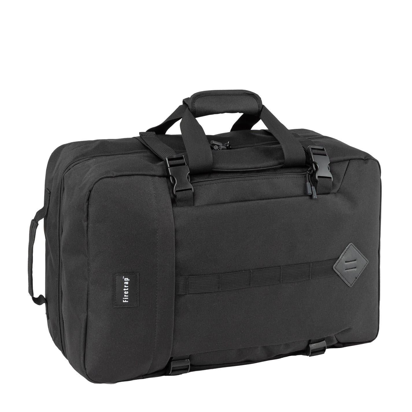 Black - Lifestyle - Firetrap Travel Backpack