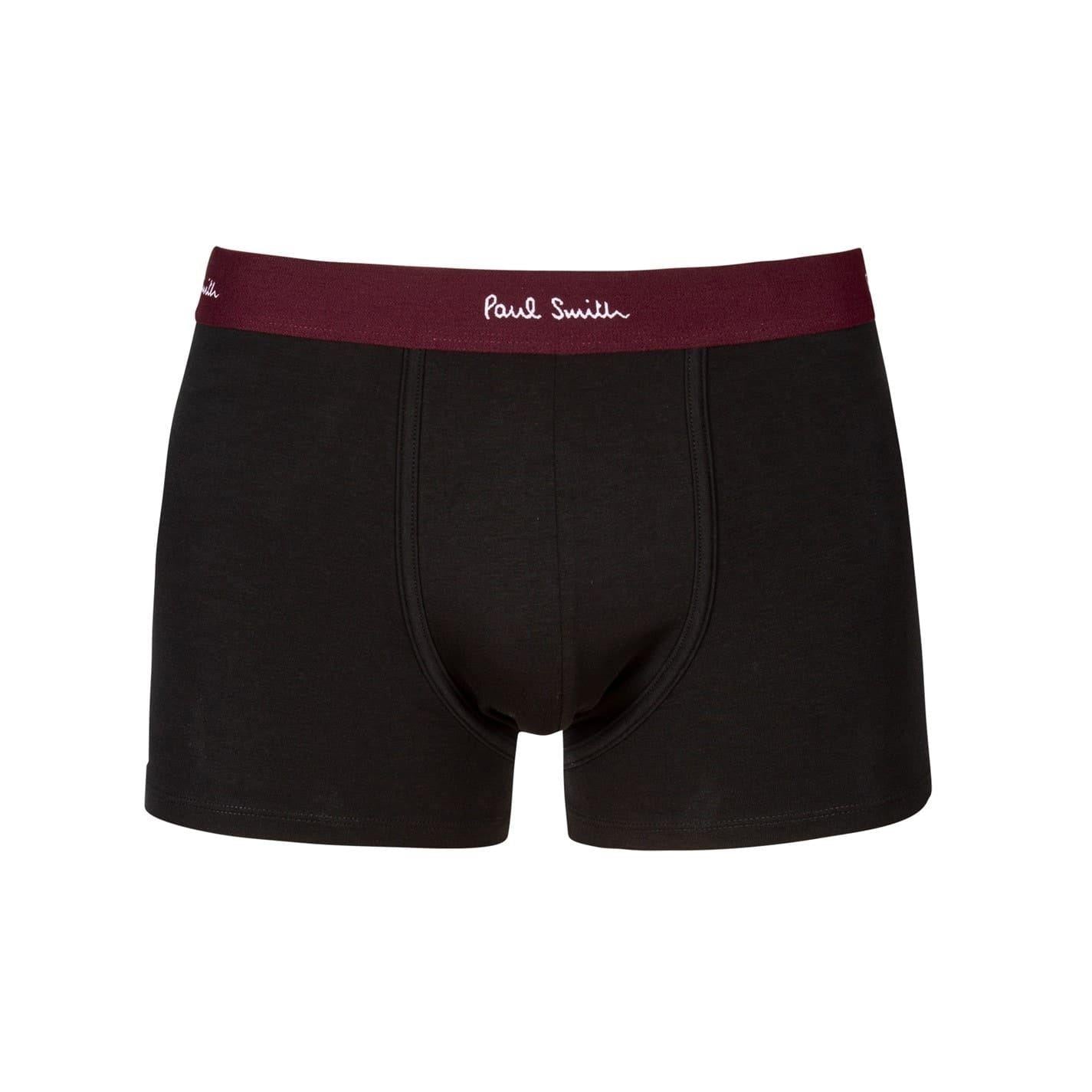 Black - Side - Paul Smith Mens Bright Boxer Briefs (Pack of 7)